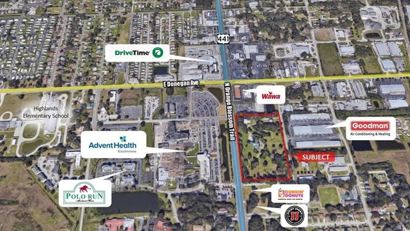 Multifamily Mixed Use Project Across From National Hospital : 2452 Old Dixie Hwy, Kissimmee, FL 34744